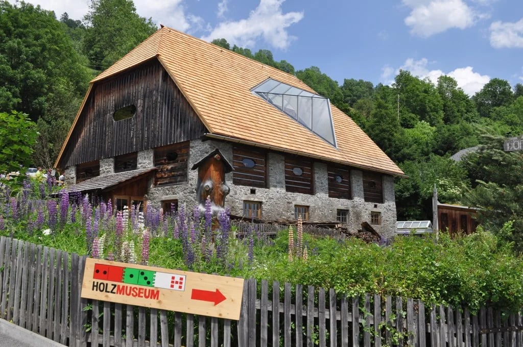 Haupthaus des Holzmuseums Murau in St. Ruprecht
