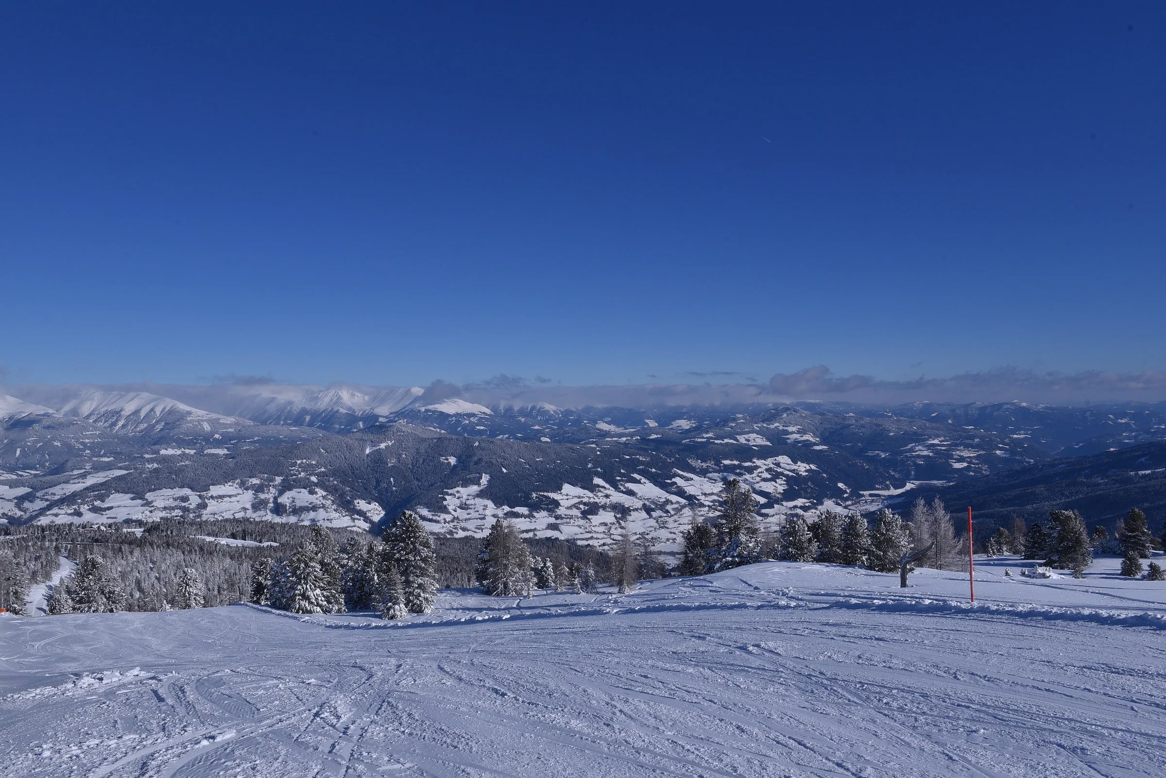Mountain landscape at Kreischberg