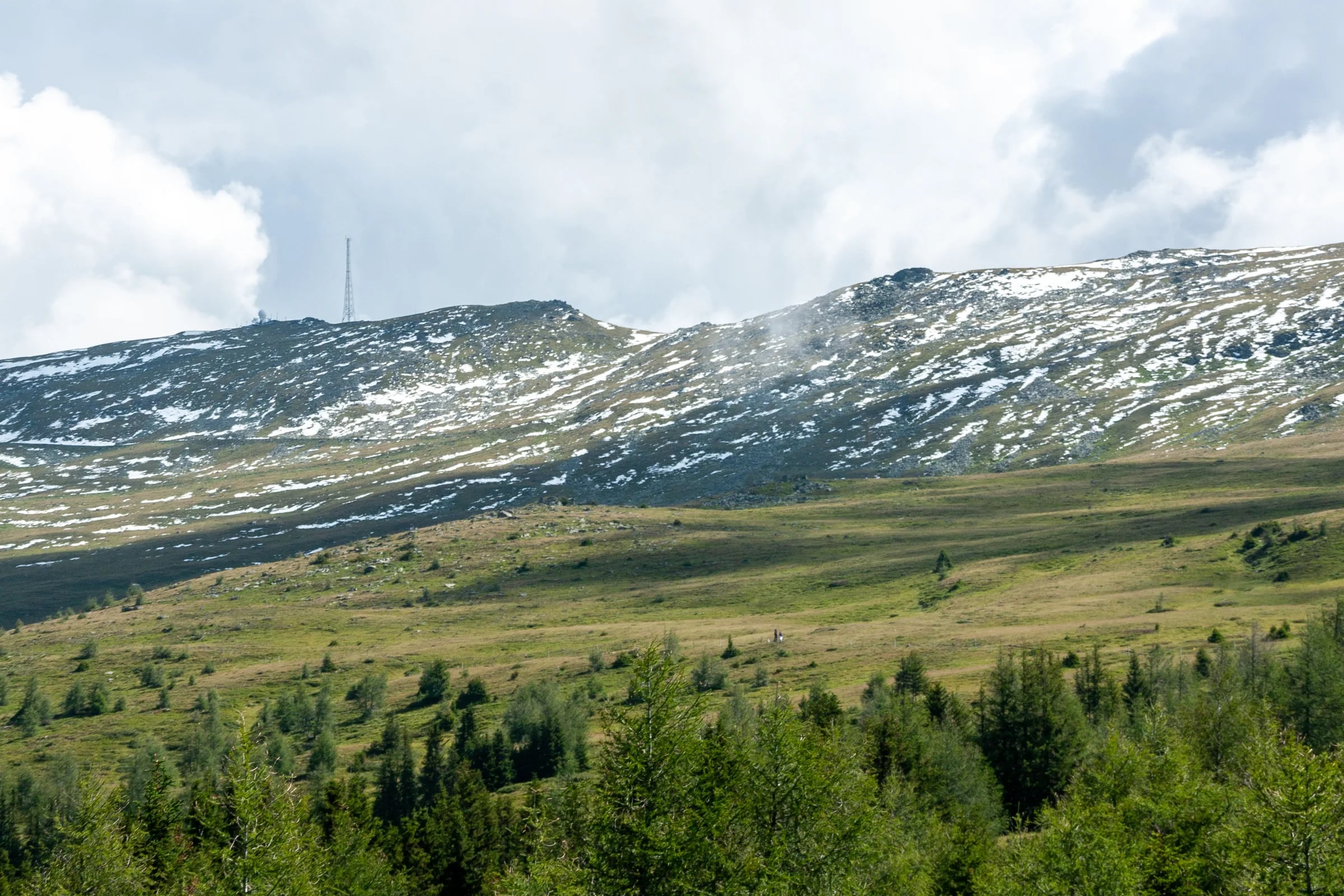 Alpine landscape at Zirbitzkogel